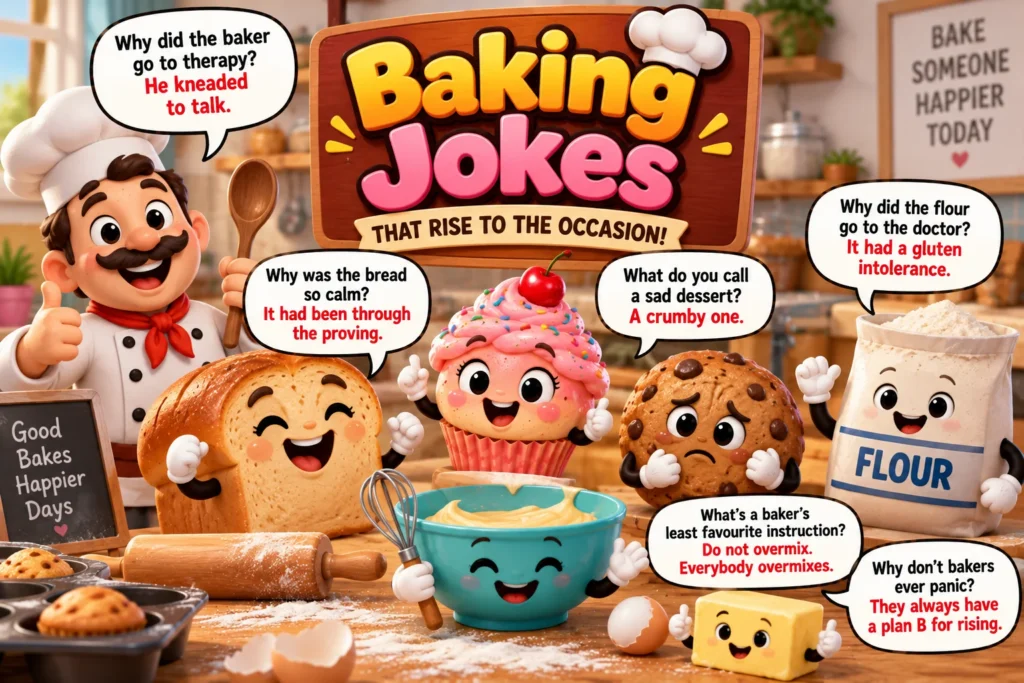 Baking Jokes That Work Alongside These