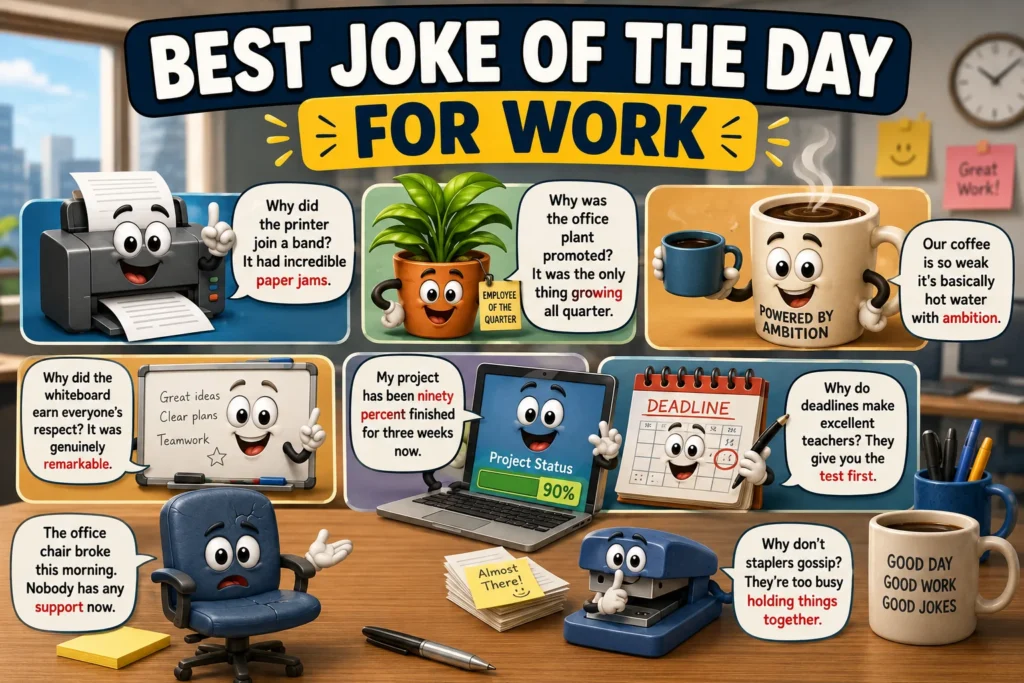 Best Joke of the Day for Work