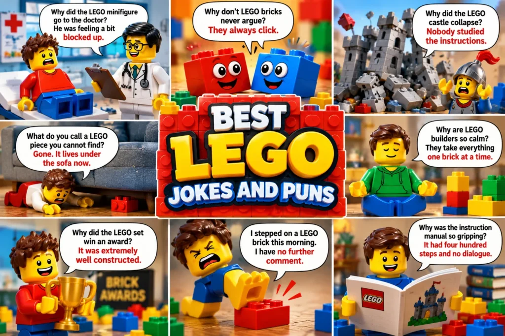 Best LEGO Jokes and Puns