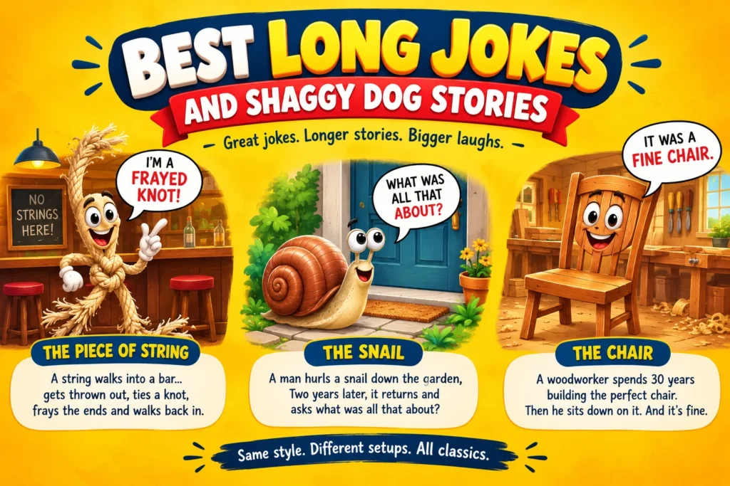 Best Long Jokes and Shaggy Dog Stories