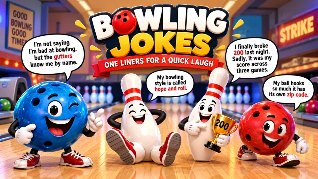 Bowling Jokes One Liners for a Quick Laugh
