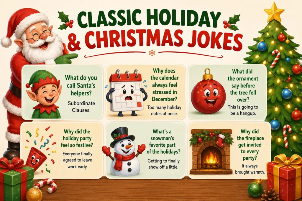 Classic Holiday & Christmas Jokes