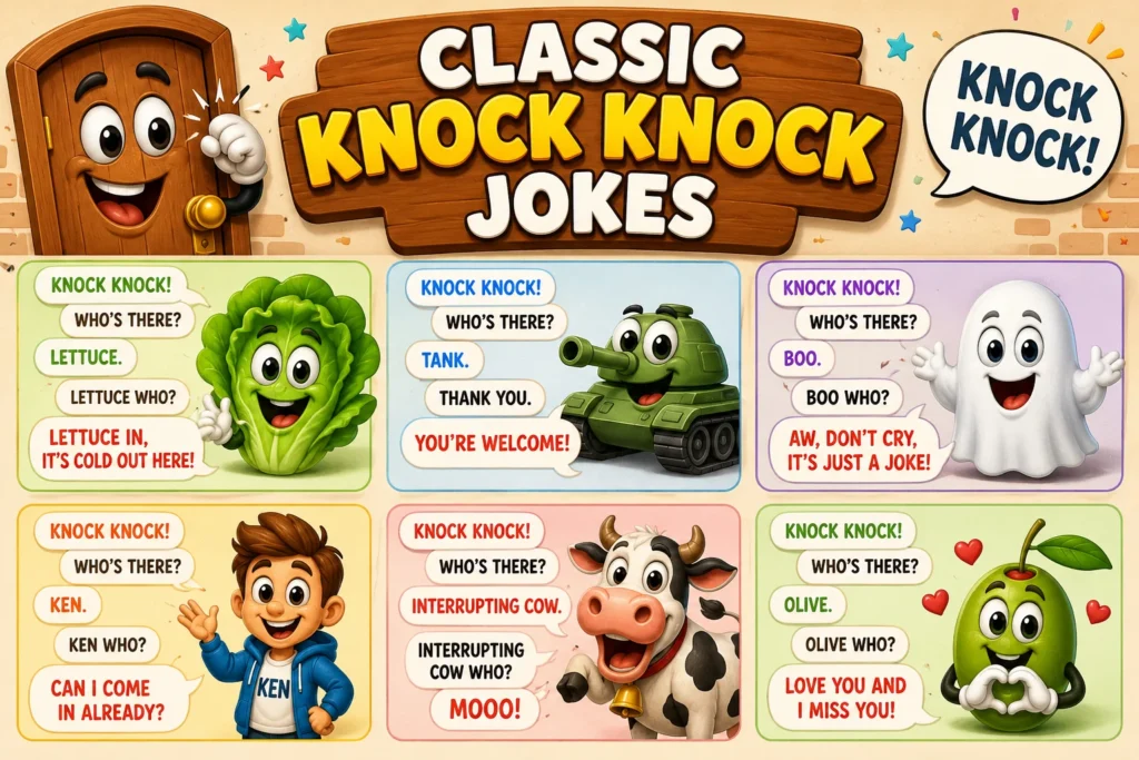 Classic KnockKnock Jokes
