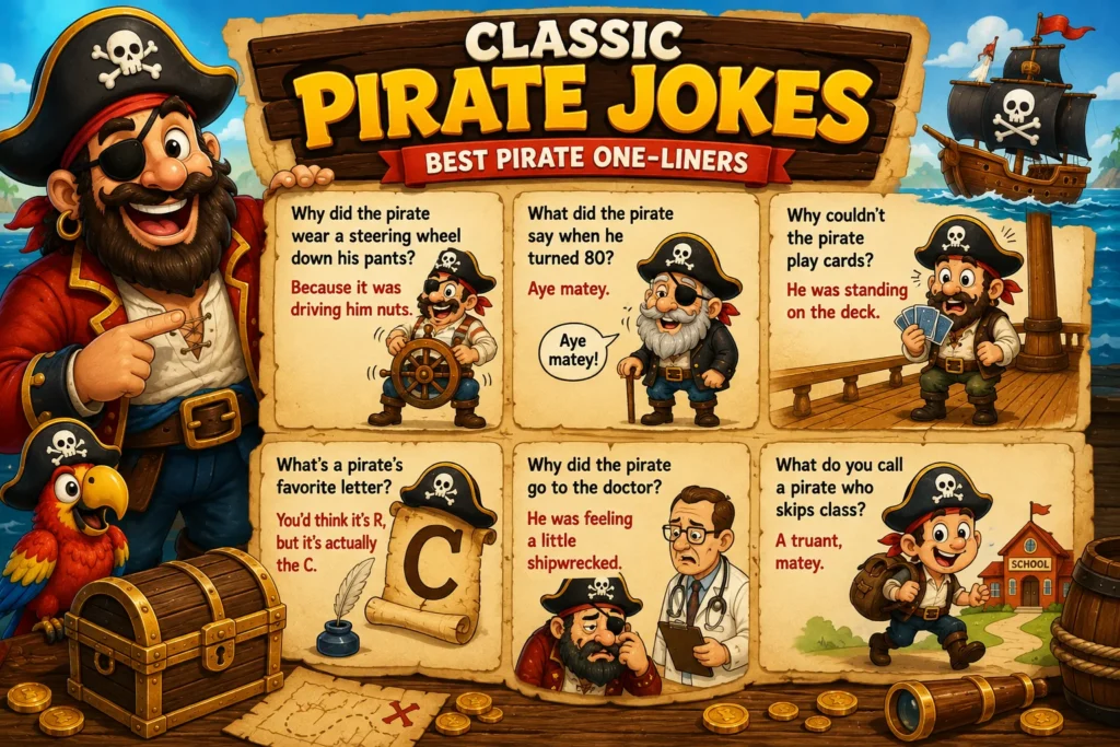 Classic Pirate Jokes