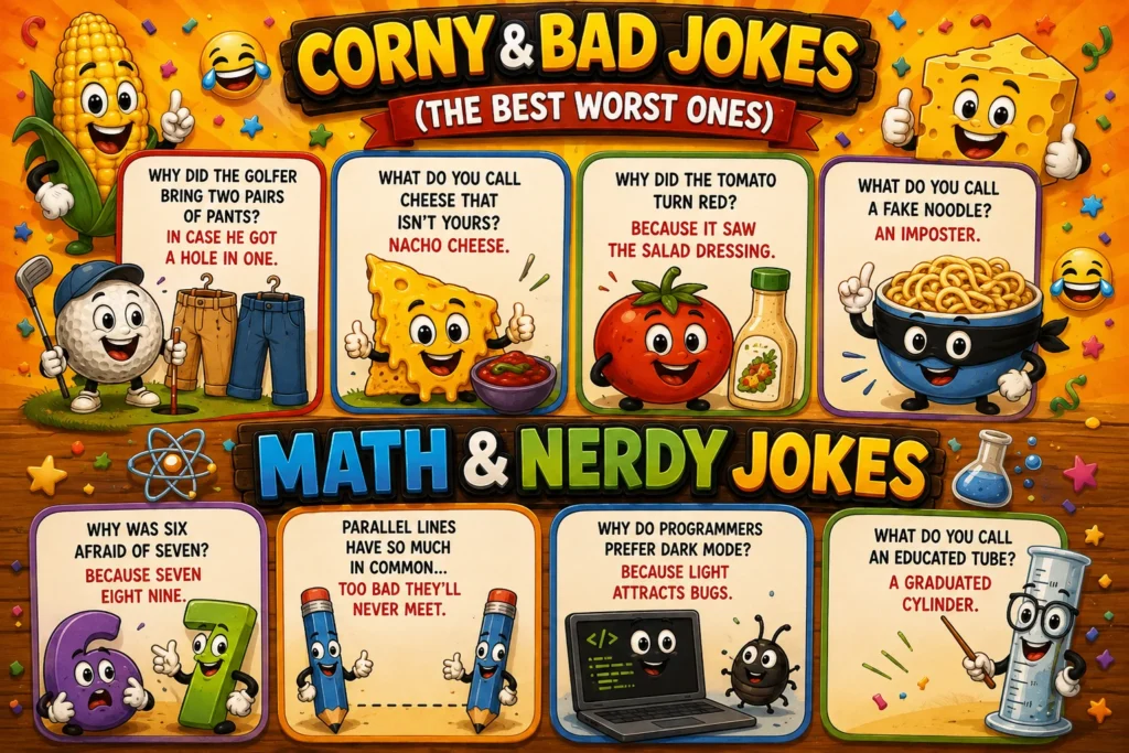 Corny & Bad Jokes (The Best Worst Ones)