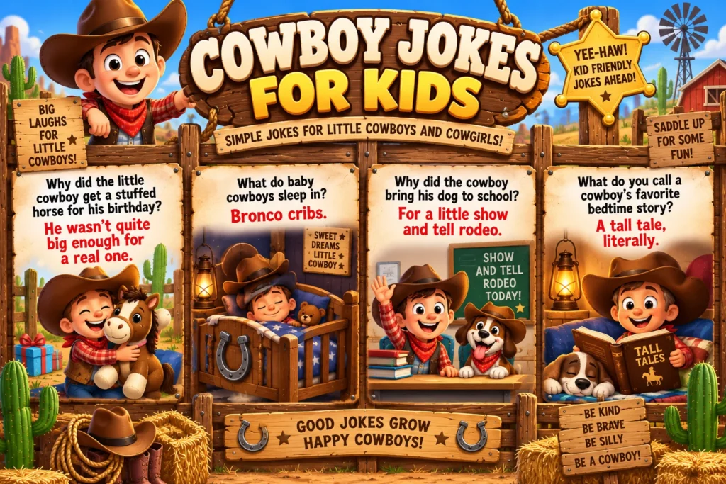 Cowboy Jokes for Kids
