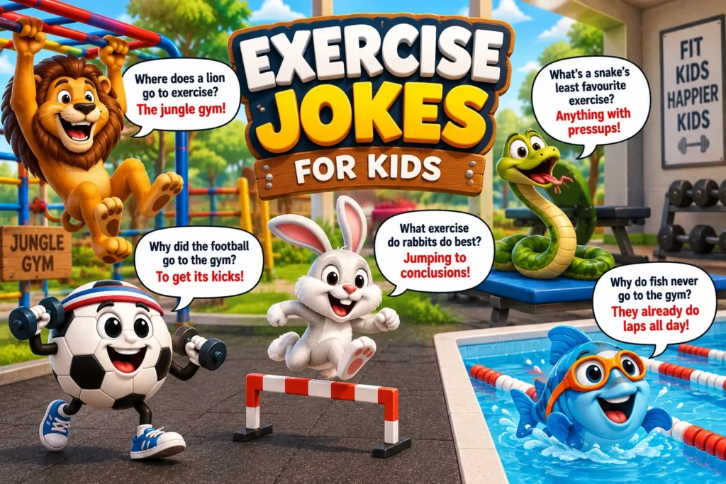 Exercise Jokes for Kids