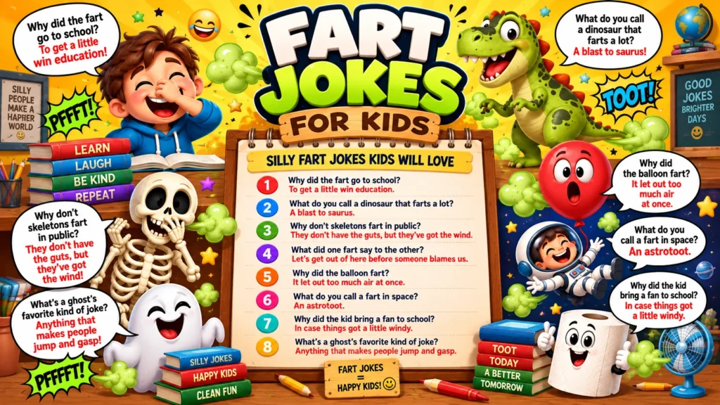 Fart jokes for Kids