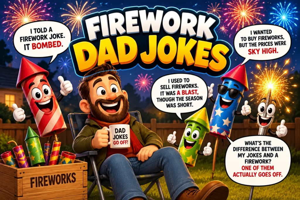 Firework Dad Jokes