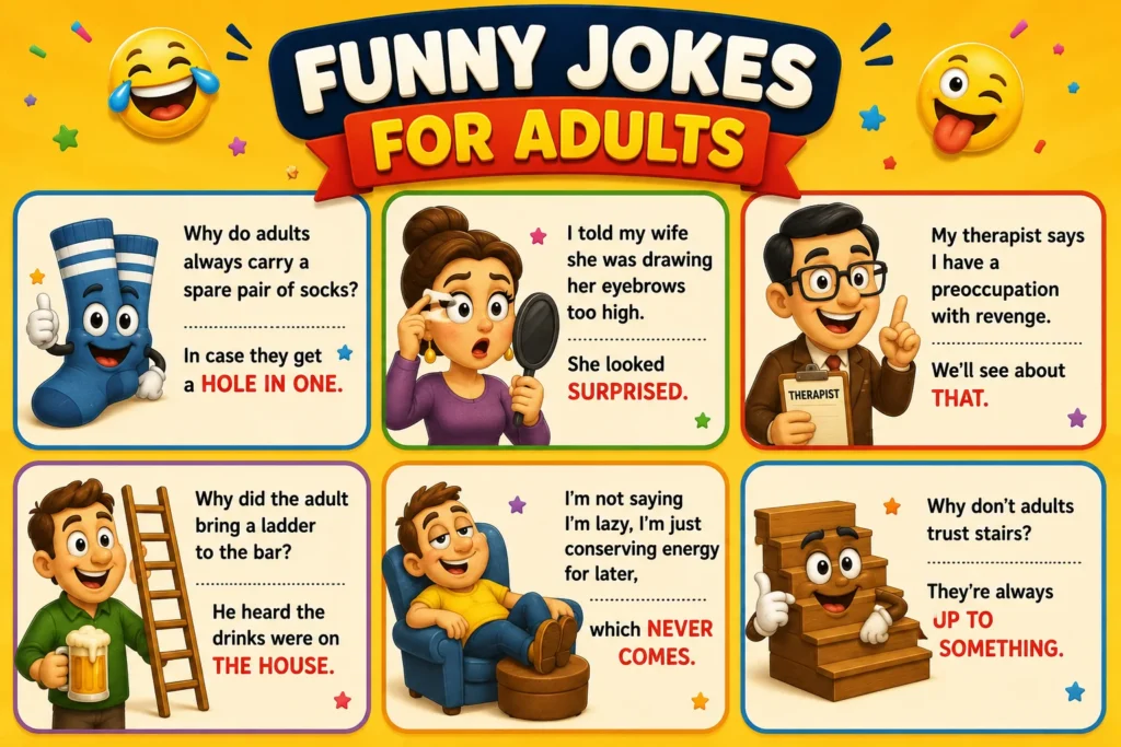 Funny Jokes for Adults