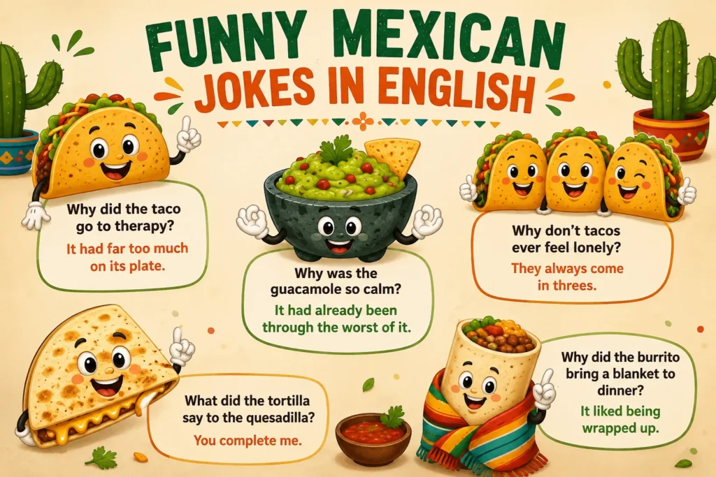 Funny Mexican Jokes in English