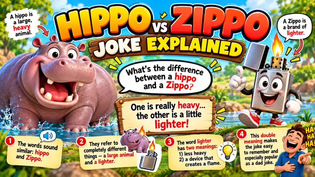 Hippo Zippo Joke Explained
