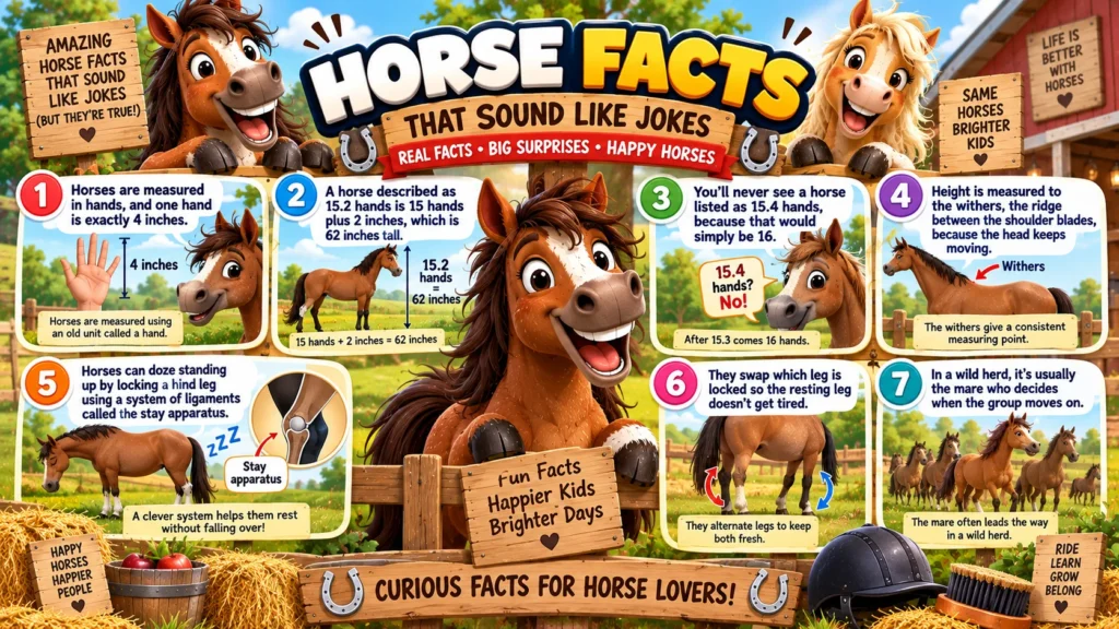 Horse Facts That Sound Like Jokes
