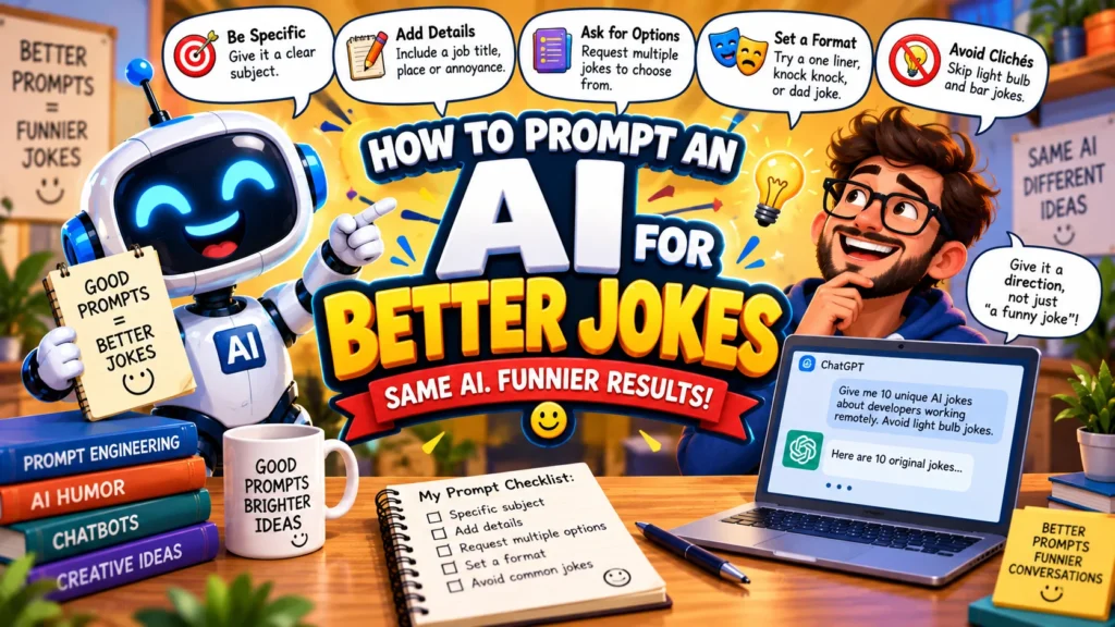 How to Prompt an AI for Better Jokes
