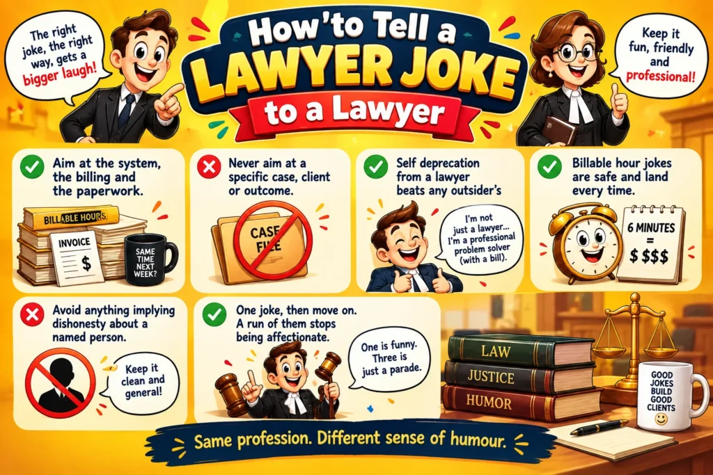 How to Tell a Lawyer Joke to a Lawyer