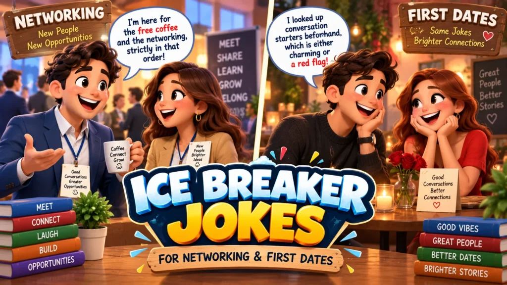 Ice Breaker Jokes for Networking and First Dates