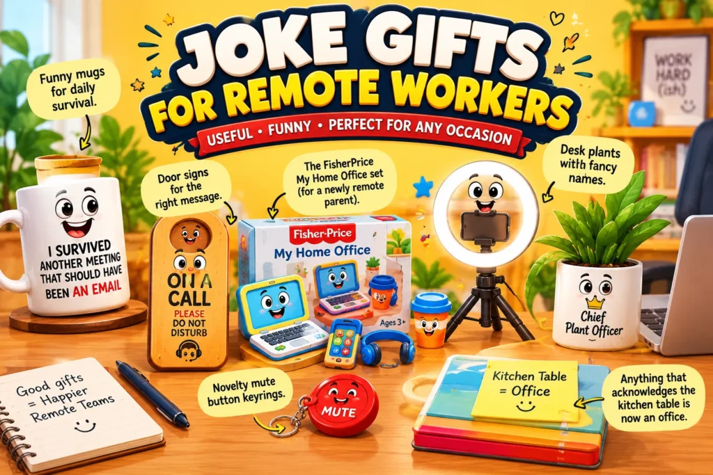Joke Gifts for Remote Workers