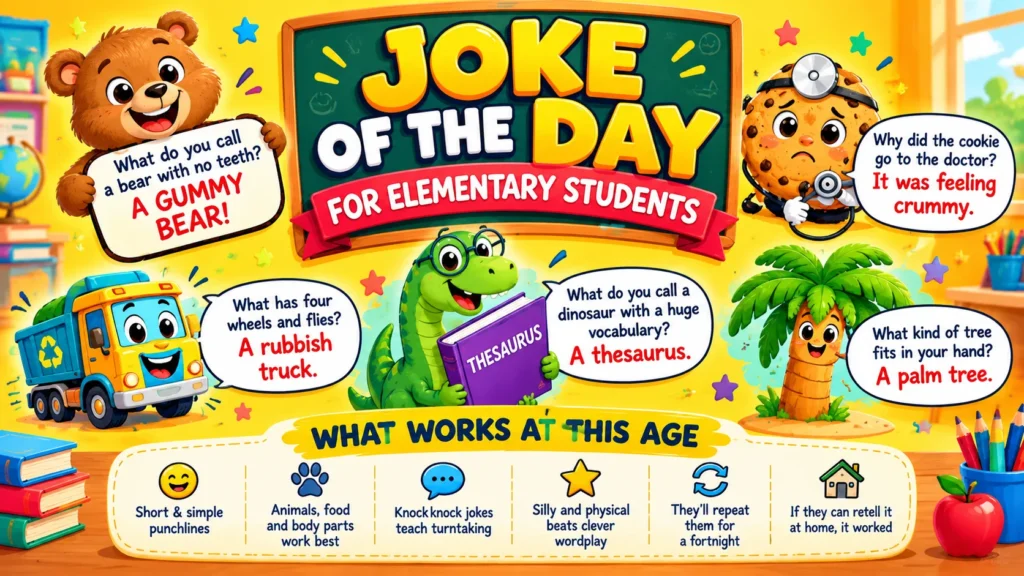 Joke of the Day for Elementary Students