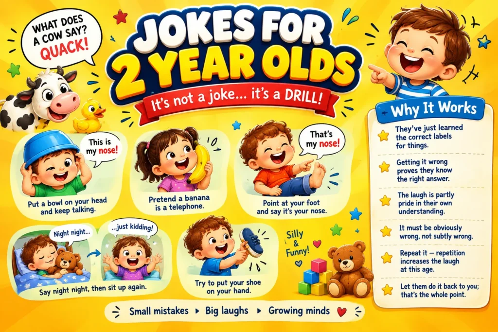 Jokes for 2 Year Olds