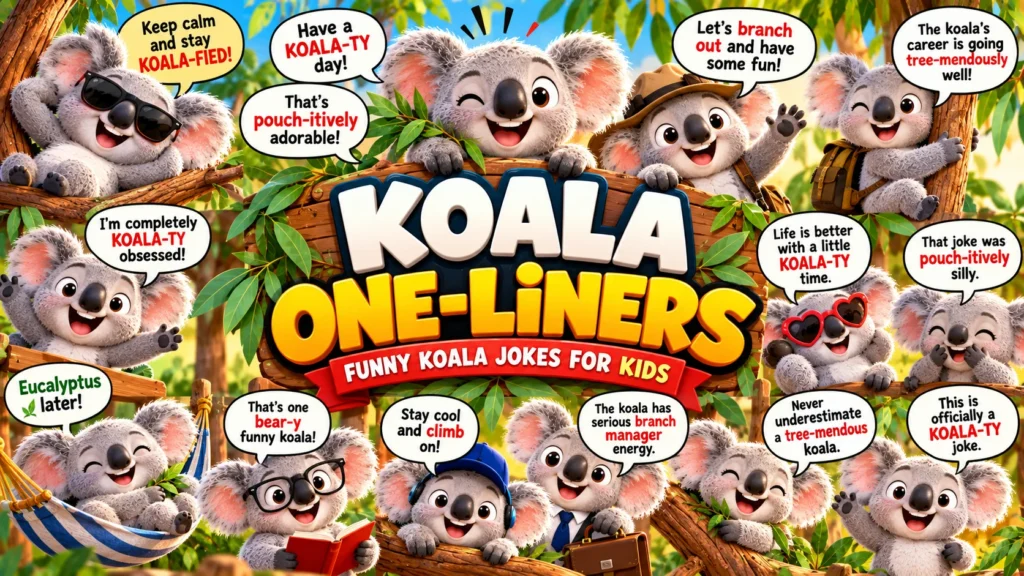 Koala One-Liners for Kids