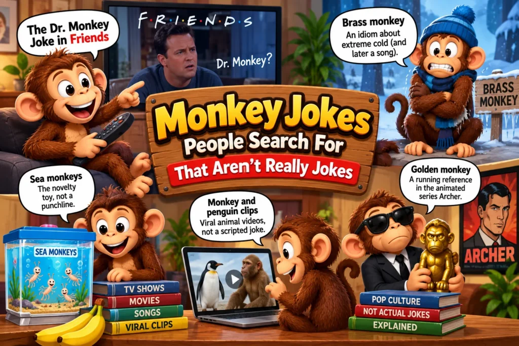 Monkey Jokes People Search for That Aren't Really Jokes