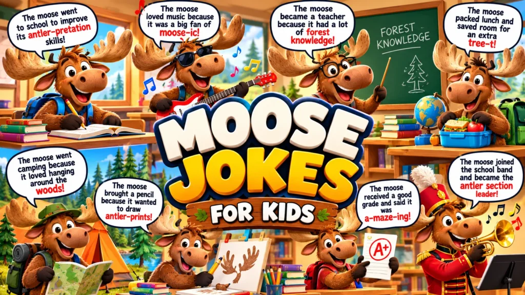 Moose Jokes for Kids
