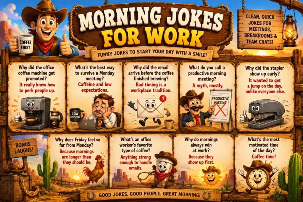 Morning Jokes for Work