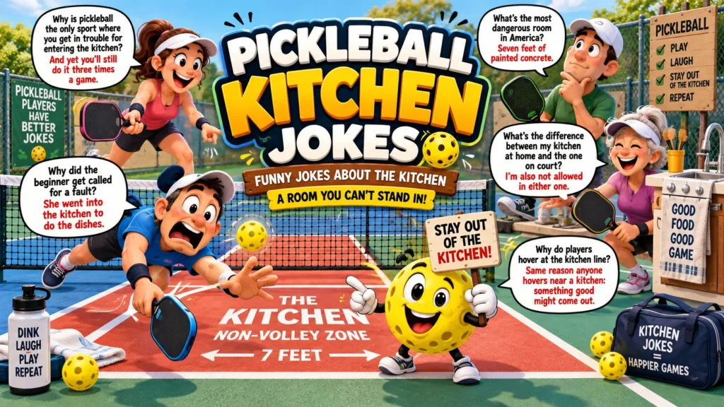 Pickleball Kitchen Jokes