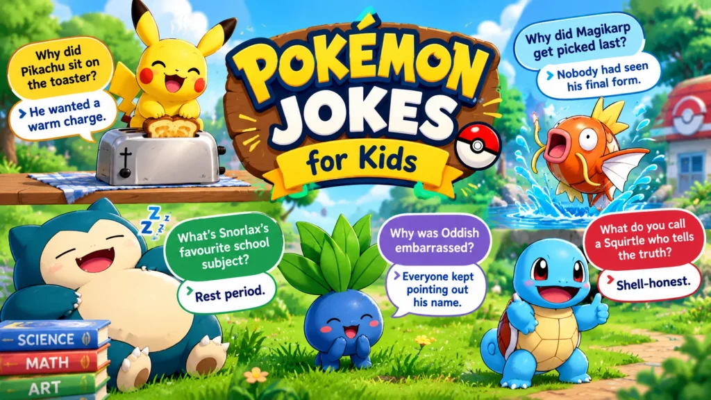 Pokémon Jokes for Kids