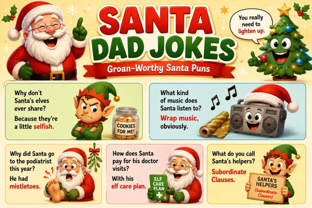 Santa Dad Jokes