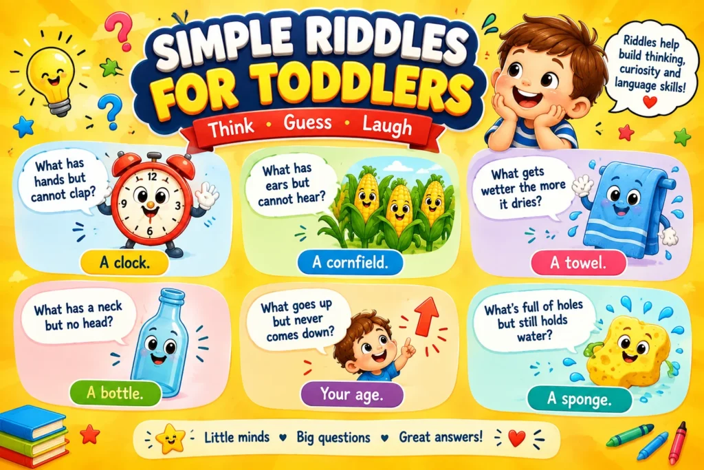 Simple Riddles for Toddlers