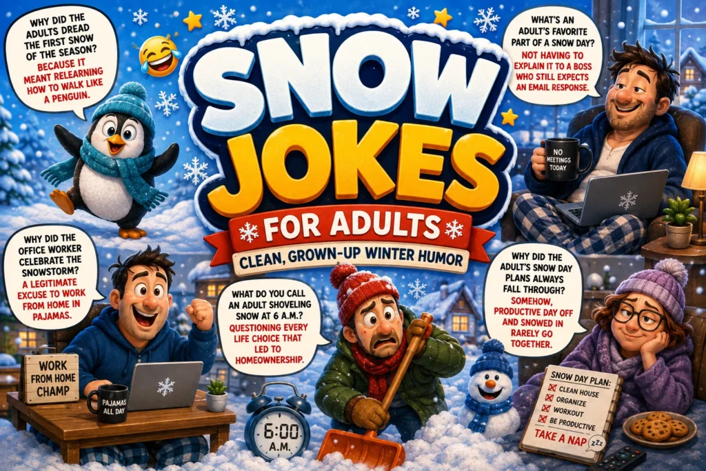 Snow Jokes for Adults