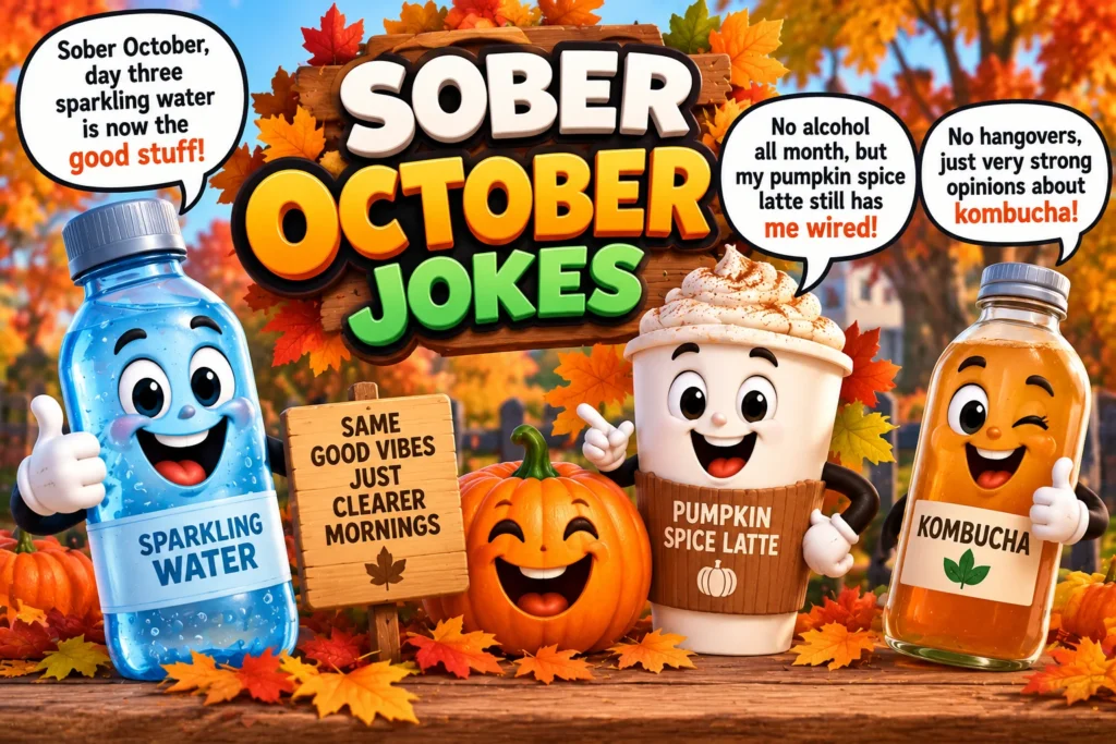 Sober October Jokes
