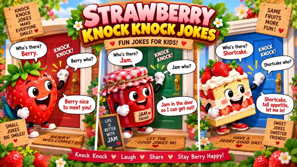 Strawberry Knock Knock Jokes