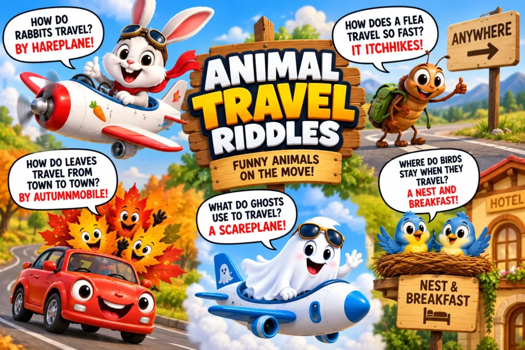 The Animal Travel Riddles People Search For