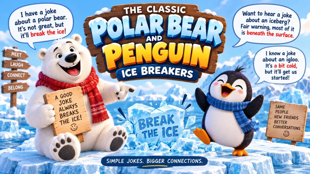 The Classic Polar Bear and Penguin Ice Breakers