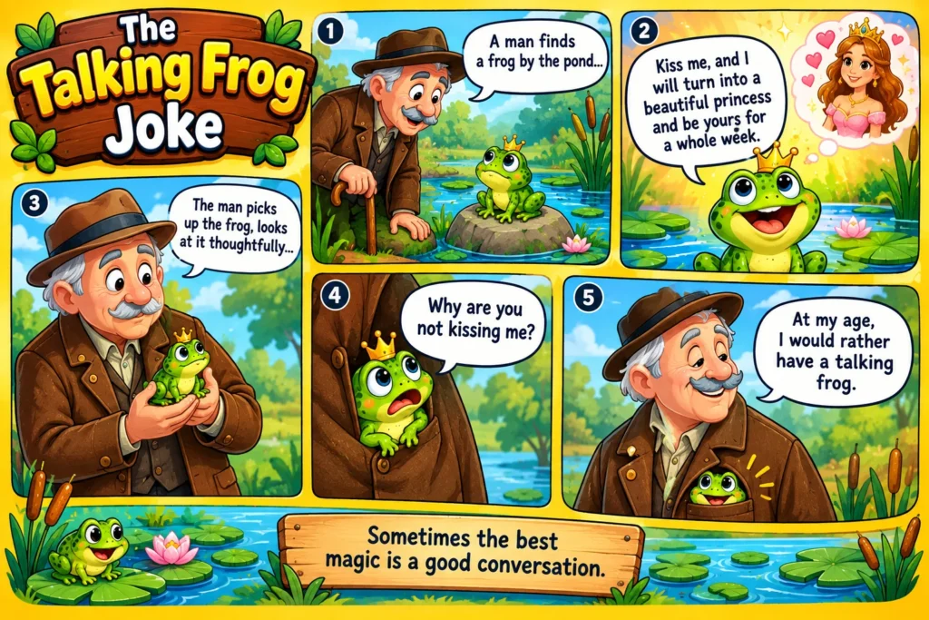 The Talking Frog Joke