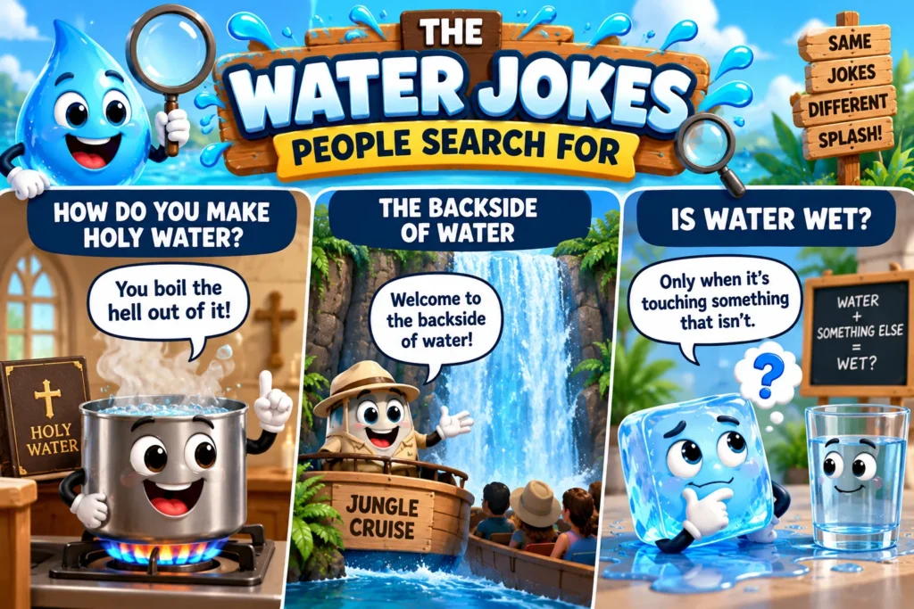 The Water Jokes People Search For