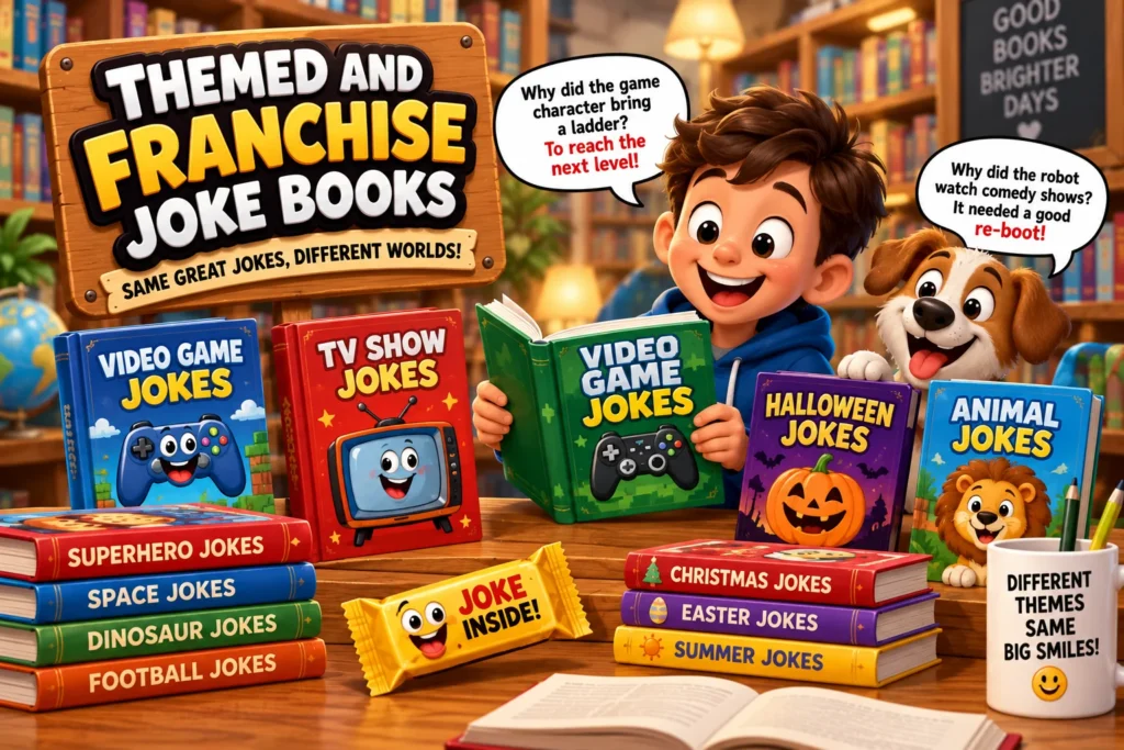 Themed and Franchise Joke Books