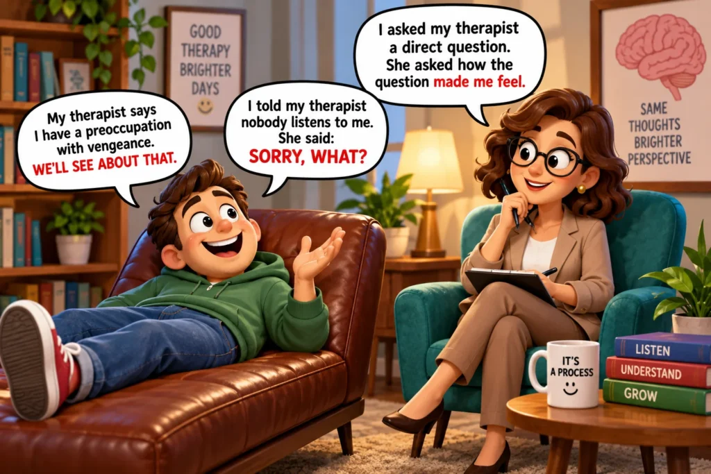 Therapy and Therapist Jokes