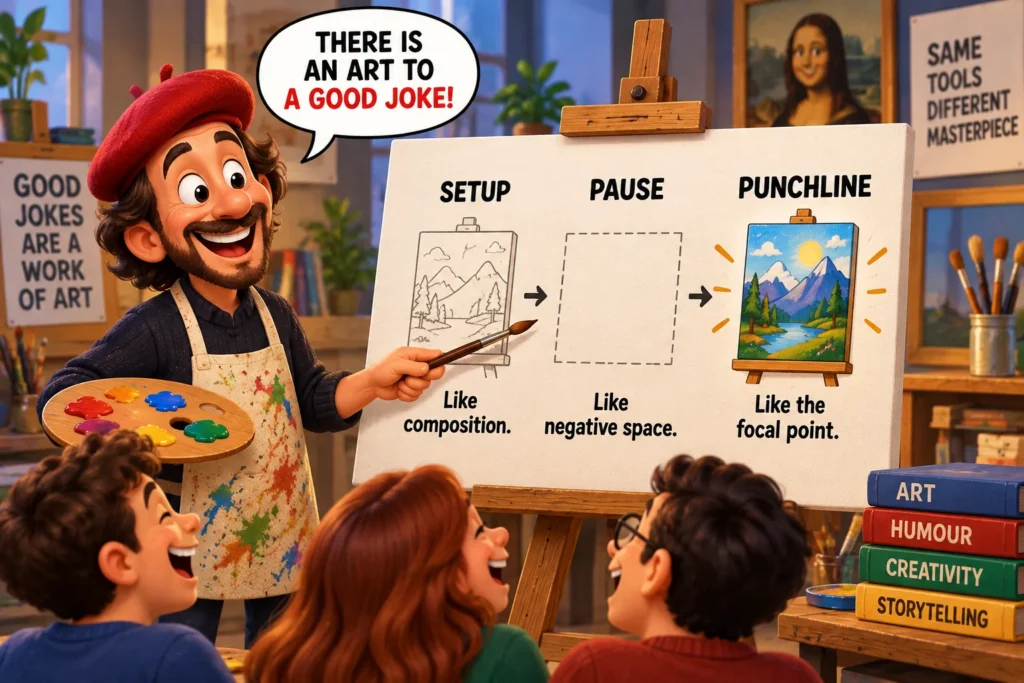 There Is an Art to Telling a Joke