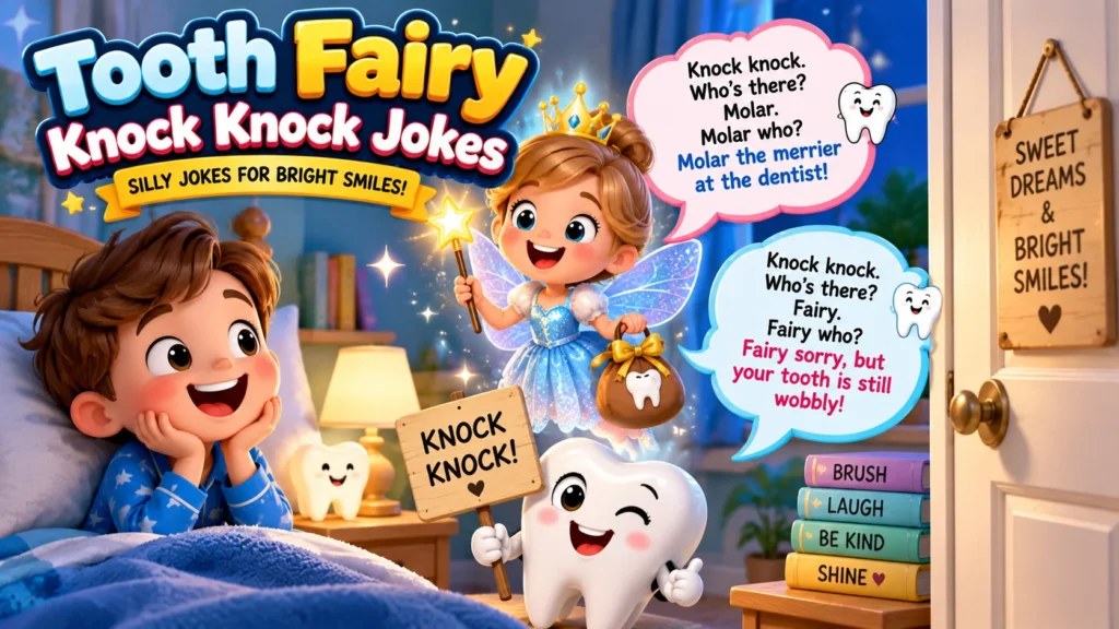 Tooth Fairy Knock Knock Jokes