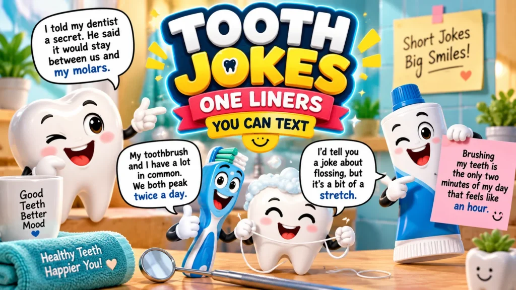 Tooth Jokes One Liners You Can Text