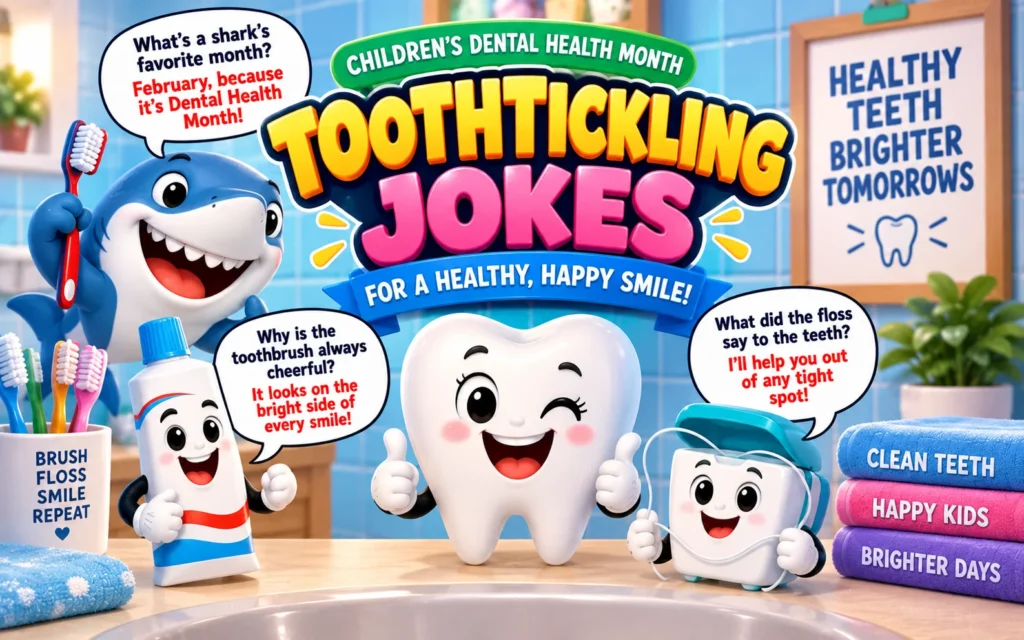ToothTickling Jokes for Children's Dental Health Month