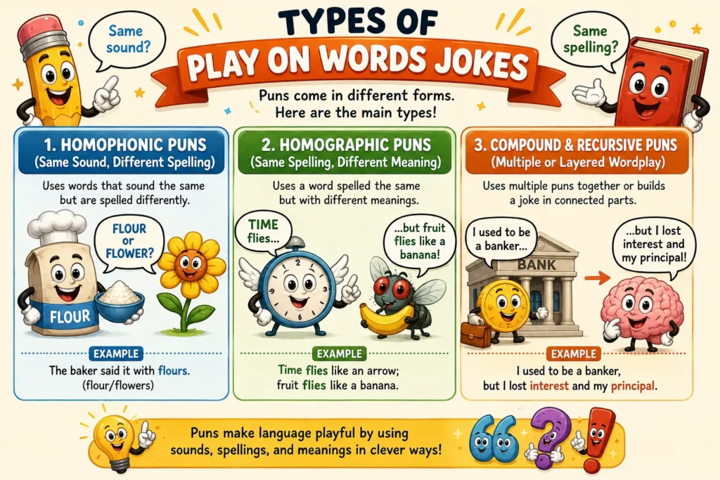 Types of Play on Words Jokes