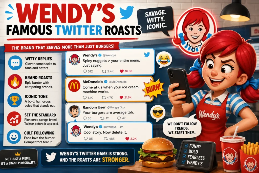 Wendy's Famous Twitter Roasts