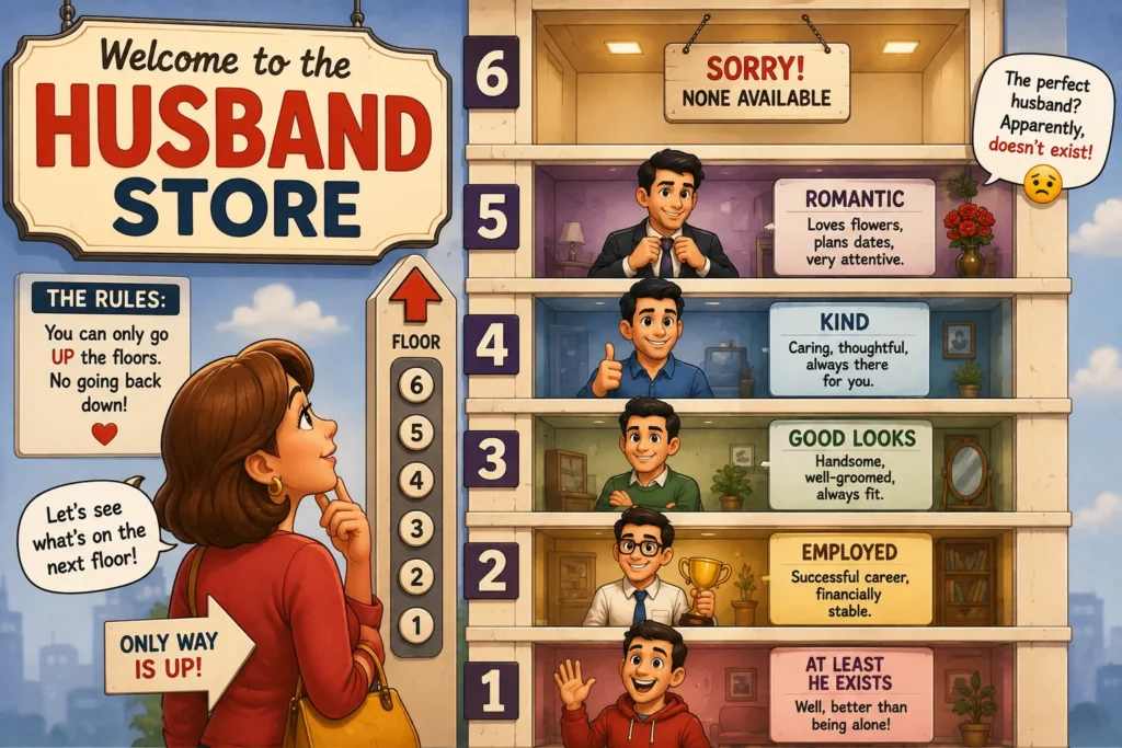 What Is The Husband Store Joke?