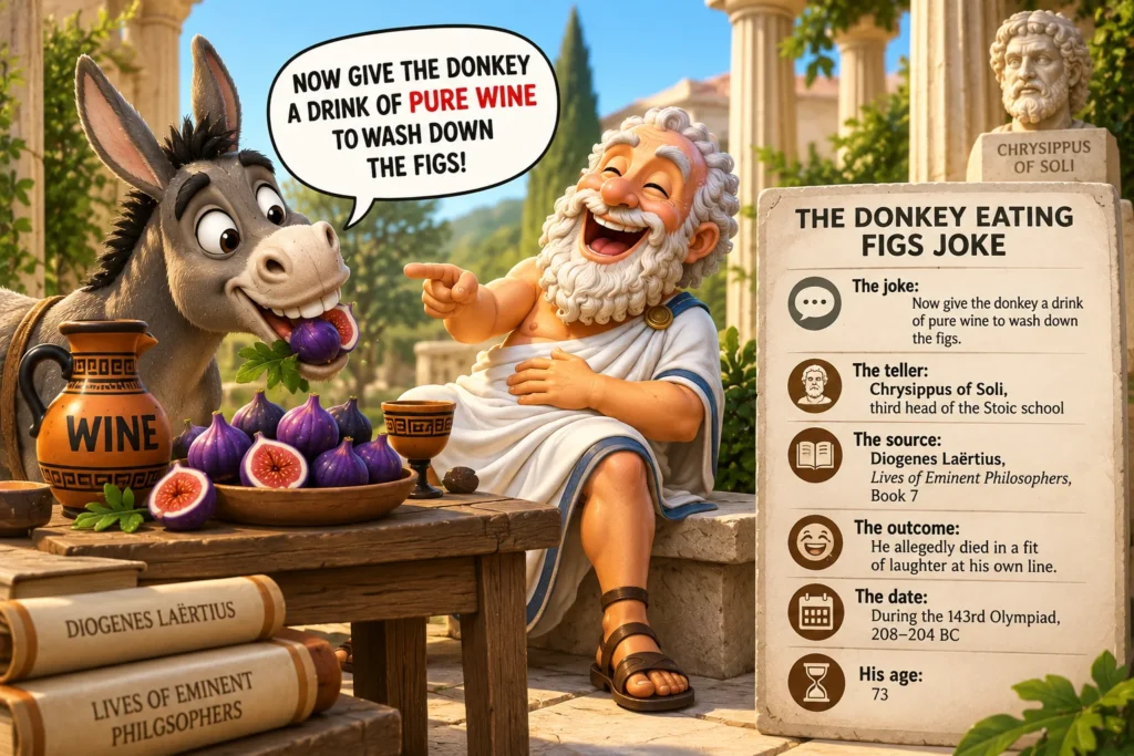 What Is the Donkey Eating Figs Joke?