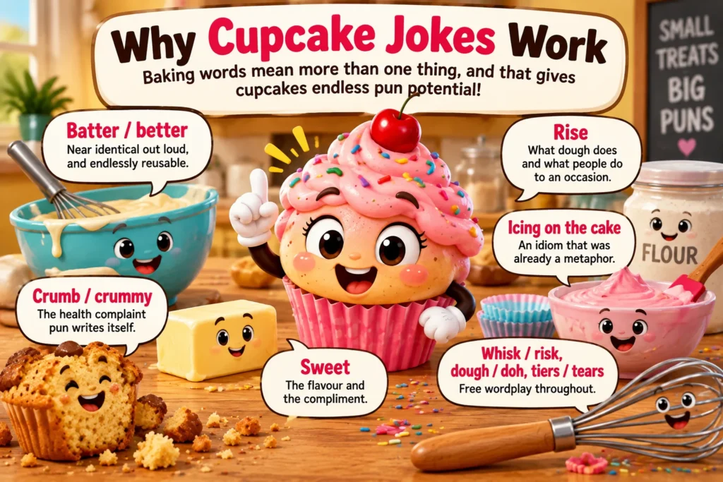 What Makes a Cupcake Joke Work