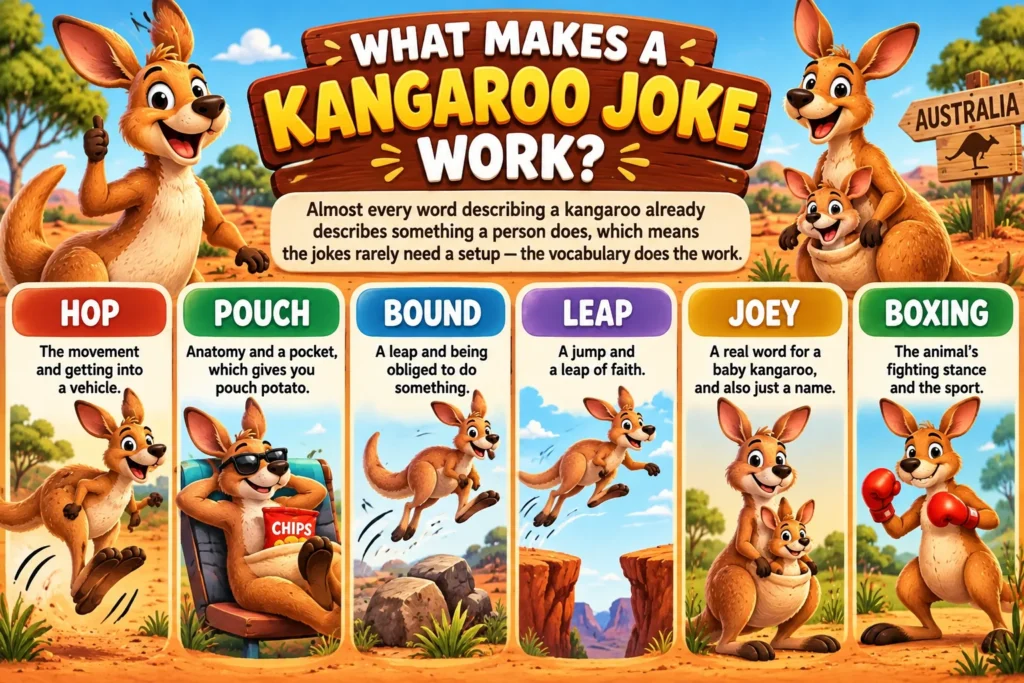 What Makes a Kangaroo Joke Work